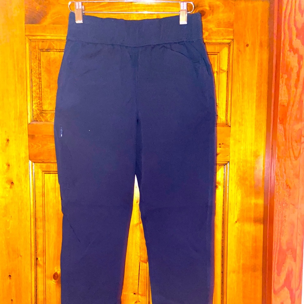 High waisted stretchy, comfy hiking pants.